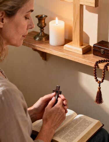 Cross My Heart Encouragement Gift Wood Comfort Pocket Prayer Cross for Clutching, Clinging and Praying Christian Religious Gift in Kuwait
