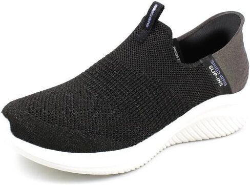 Skechers womens Hands Free Slip Ins Ultra Flex 3.0 Smooth Step Sneaker, Black, 7 in Kuwait