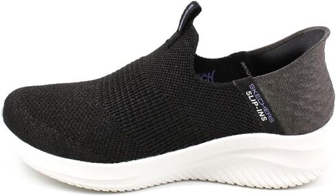 Skechers womens Hands Free Slip Ins Ultra Flex 3.0 Smooth Step Sneaker, Black, 7 in Kuwait