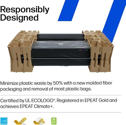 HP DesignJet T210 Large Format 24-inch Plotter Printer, for Easy CAD & Poster Prints (8AG32D) in Kuwait