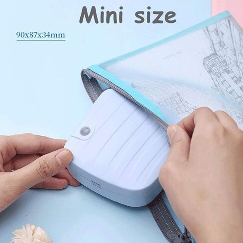 Sticky Note Printer, Inkless Thermal, Connection Sticker Receipt Compatible(C) in Kuwait