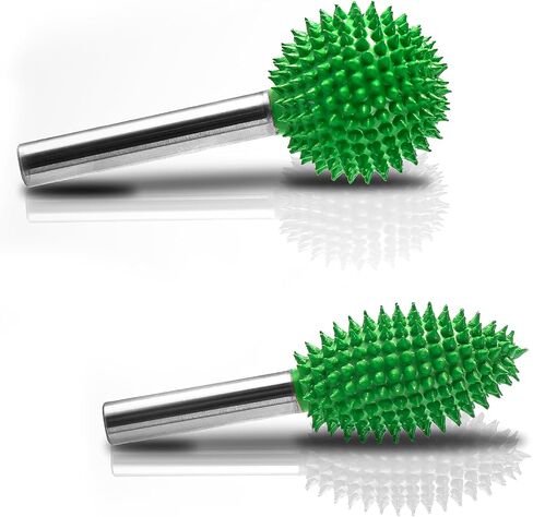 CAELUM Tungsten Carbide Sphere Rotary Burr 1/4", Very Coarse Carving Bit | Fast Material Removal, 100 times More Durable Than Others, Resist Loading, for Wood, Rubber hollowing, grooving, Engraving in Kuwait