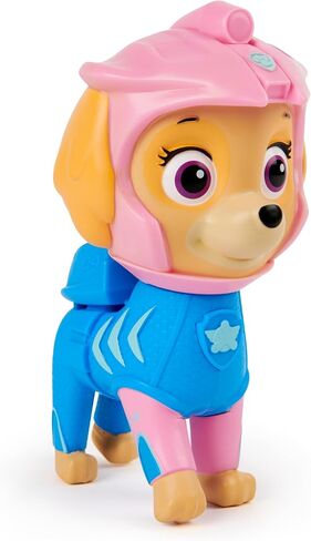 SwimWays Paw Patrol Paddlin' Pups Pool Toys & Outdoor Games, Bath Toys & Pool Party Supplies for Kids Aged 4 & Up, No Batteries Required, Skye | Floating Waterproof Figurines Inspire Imaginative Play; Perfect Pool Party Accessories and Bath Toys for Young in Kuwait