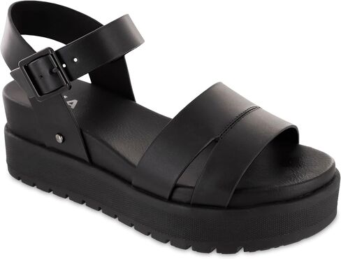 MIA Shoes Maya Women's Vegan Leather Platform Flatform Sandals in Saudi Arabia