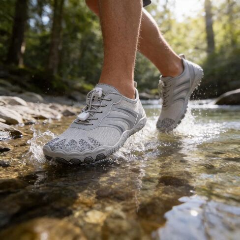 Lightweight & Breathable Water-to-Trail Shoe for Running, Hiking, and Outdoor Adventures - Stylish Mesh Design in Kuwait