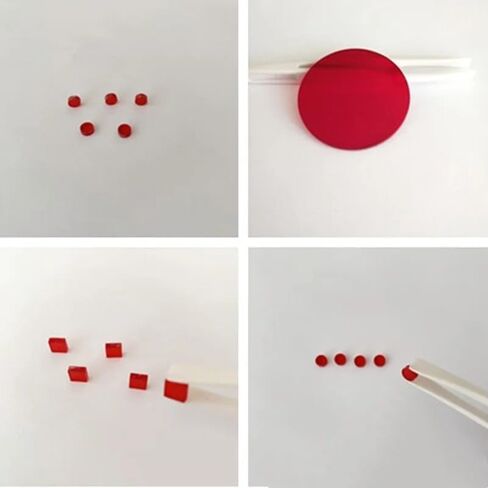 Various Sizes 600nm Long Pass Filter red Optical Glass HB600 | 46x2.0mm in Kuwait