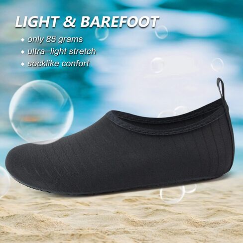Deevike Water Shoes for Women Men Barefoot Quick-Dry Aqua Socks Slip-on for Beach Swim Surf Yoga Exercise in Kuwait