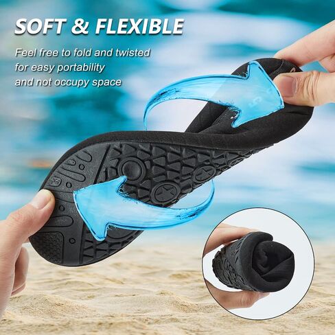 Deevike Water Shoes for Women Men Barefoot Quick-Dry Aqua Socks Slip-on for Beach Swim Surf Yoga Exercise in Kuwait