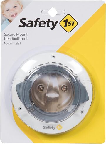 Safety 1st Secure Mount Deadbolt Lock,White in Kuwait