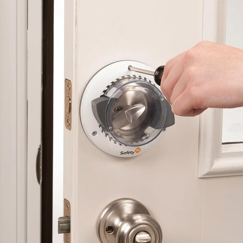 Safety 1st Secure Mount Deadbolt Lock,White in Kuwait