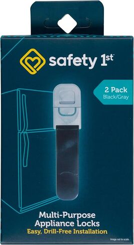 Safety 1st Multi-Purpose Plastic Appliance Lock Decor, 2-Count (Packaging May Vary) in Kuwait
