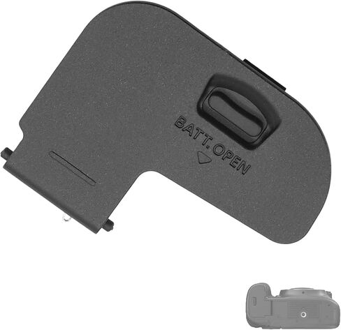Battery Door Cover Replacement for Canon EOS R7 Cameras, Repair Part Accessory Lid Snap-On Battery Replacement Cap in Kuwait