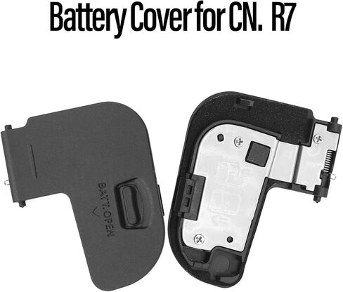 Battery Door Cover Replacement for Canon EOS R7 Cameras, Repair Part Accessory Lid Snap-On Battery Replacement Cap in Kuwait