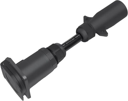 7-Way Vehicle Power Adapter to 7 Blade Connector Cable, Compatible with Furrion RV Observation Camera Replaces F2BC004XXBK in Kuwait