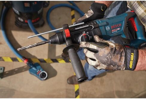 Bosch GBH18V-26DK25 18V EC Brushless SDS-plus® Bulldog™ 1 In. Rotary Hammer Kit with (2) CORE18V 4 Ah Advanced Power Batteries in Kuwait