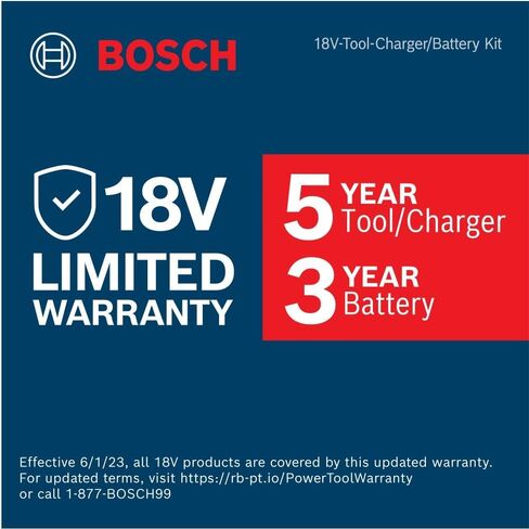 Bosch GBH18V-26DK25 18V EC Brushless SDS-plus® Bulldog™ 1 In. Rotary Hammer Kit with (2) CORE18V 4 Ah Advanced Power Batteries in Kuwait