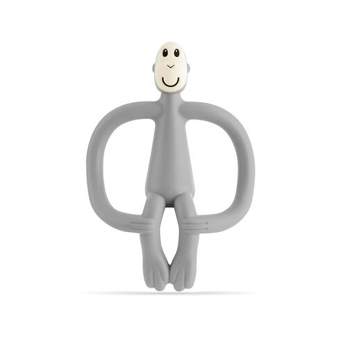 Matchstick Monkey Original Teether & Gel Applicator – Silicone Baby Teether, Easy-to-Grip, BPA-Free, Supports Self-Soothing & Early Brushing, 3 Months+, 4 Inches, Rubine Red in Kuwait