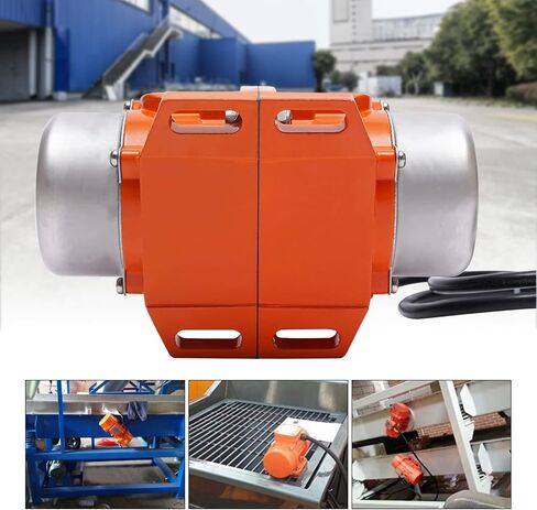 Industrial Concrete Vibrator AC Single Phase, 40W Single Phase AC 110V 3600rpm Aluminum Alloy, 3600Rpm Asynchronous Vibrator For Electricity, Construction, Food Machinery Aluminum in Kuwait