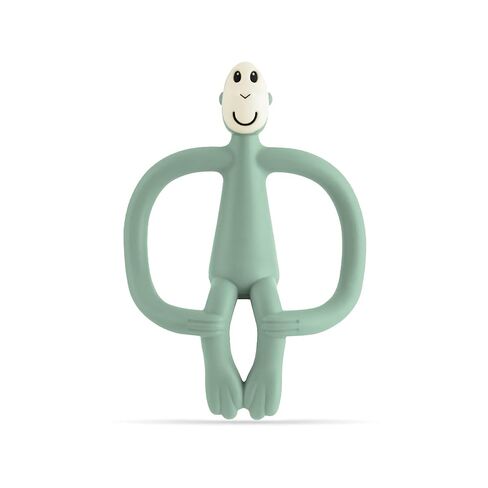 Matchstick Monkey Original Teether & Gel Applicator – Silicone Baby Teether, Easy-to-Grip, BPA-Free, Supports Self-Soothing & Early Brushing, 3 Months+, 4 Inches, Rubine Red in Kuwait