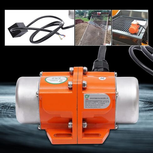 Industrial Concrete Vibrator AC Single Phase, 40W Single Phase AC 110V 3600rpm Aluminum Alloy, 3600Rpm Asynchronous Vibrator For Electricity, Construction, Food Machinery Aluminum in Kuwait