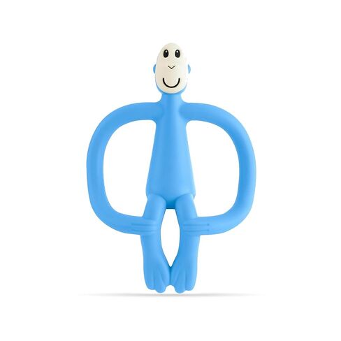 Matchstick Monkey Original Teether & Gel Applicator – Silicone Baby Teether, Easy-to-Grip, BPA-Free, Supports Self-Soothing & Early Brushing, 3 Months+, 4 Inches, Rubine Red in Kuwait
