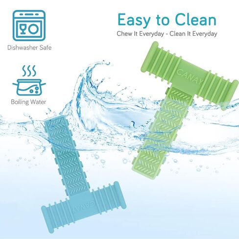Xtra Tough Sensory Chew Toys for Autistic Children (3-12 Years Old), Teething, Oral Motor Stimulation, ADHD, SPD - Made for Moderate & Aggressive Chewers (2Pack) in Saudi Arabia
