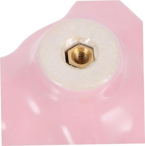 MERRYHAPY 2pcs Bow Shaped Ceramic Knobs for Children's Room Furniture Vintage Style Drawer Pulls Decorative Wardrobe Handles Suitable for Cabinets and Dressers in Kuwait