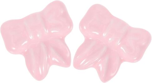 Mikinona 2pcs Furniture Hardware Sturdy Ceramic Cabinet Door Knobs Bow Pulls for Boys and Girls Dresser Decorative in Kuwait