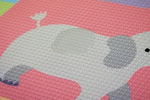 Baby Care Play Mat (Medium, Playful - Busy Farm) 73’’ x 49’’ Original One-Piece Reversible Rollable Waterproof Play Mat for Infants, Babies, Toddler, and Kids in Kuwait