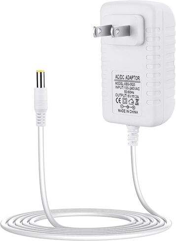Snugapuppy Power Cord for Fisher Price, Ingenuity Swing, 6V Adapter Charger | Replacement Power Supply in Kuwait