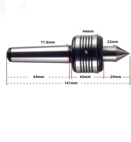 1Pcs Rotary Center CNC Center Lathe Movable Center MT2 in Kuwait