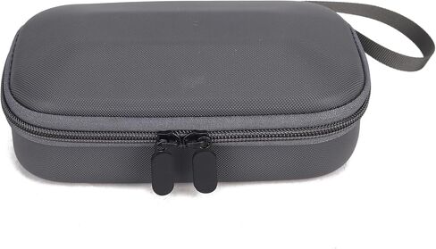 Carrying Case for DJI Osmo Pocket 4, Compact Travel Bag with Wrist Strap & Carabiner, Portable Hard Shell Pouch Handbag for Storage, Protection & Organization, Gray in Kuwait
