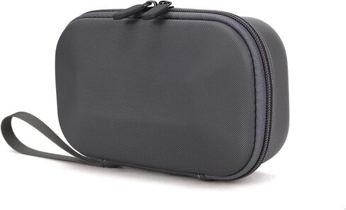 Carrying Case for DJI Osmo Pocket 4, Compact Travel Bag with Wrist Strap & Carabiner, Portable Hard Shell Pouch Handbag for Storage, Protection & Organization, Gray in Kuwait