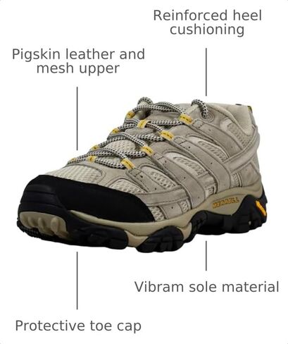 Merrell Women's Moab 2 Vent Hiking Shoe, Taupe, 7 W US in Kuwait