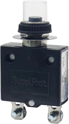 1PCS 98 Series 50A Overload overcurrent Protector 4.5 Reset Switch Fuse in Kuwait