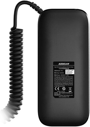 AODELAN External Flash Battery Pack Battery Power Bank for Nikon SB-5000 | SB-900, SB-910 .Replace SD-9 (12 AA Batteries Not Include) in Kuwait