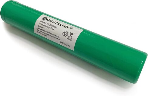3.6V 3000mAh Ni-MH Battery (2PACK) Compatible with Streamlight Stinger 75375 75175 LED HP, XT,DS,PolyStinger, Pelican M9, FL126 Flashlight in Kuwait