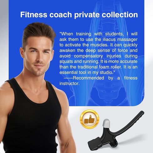 Release Tool Fully Adjustable for Iliacus (Black) in Kuwait