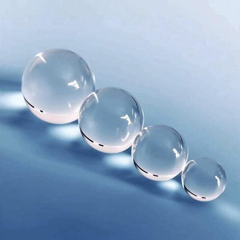 High-Precision Optical Glass Spherical Lens, Optical Spherical Lens, Quartz Material, Circular Optical Accessory, 1 PCS (Φ3mm, f=2.2mm, Diameter, Focal Length) in Kuwait