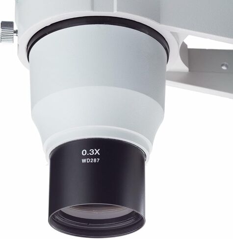 AmScope ZM03 0.3X Barlow Lens For ZM-Series Stereo Microscope Heads, 48mm Diameter Mount in Kuwait