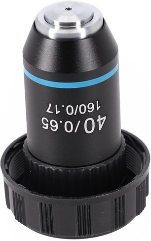 Achromatic Microscope Objective Lens 4X 20X 40X 60X 100X Oil Immersion RMS 20.2mm Thread for Biological Lab Microscope 160mm Tube Length Copper Core(4X) in Kuwait
