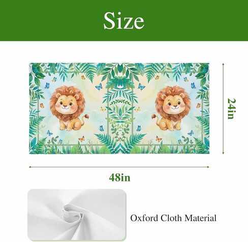 Fluorescent Light Covers, Cartoon Lion Magnetic Light Covers for Ceiling Lights, Summer Butterfly Flowers Tropical Palm Plants Fluorescent Ceiling Shade for Classroom Bedroom Office 4x2Ft x 1PCS in Kuwait