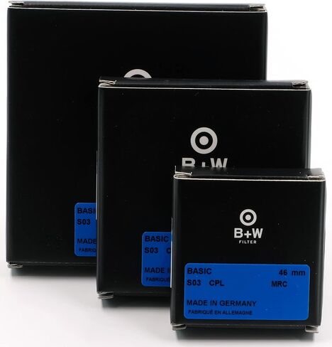 B+W 77mm Basic Circular Polarizer MRC Glass Filter in Kuwait
