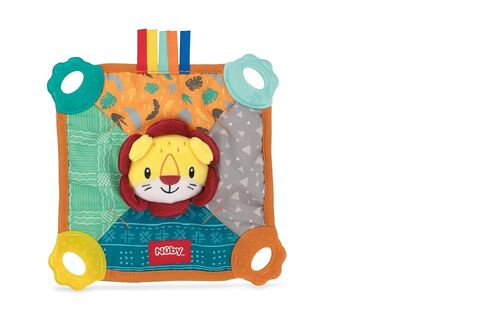 Nuby Teething Blankie Lion in Kuwait