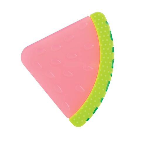 Nuby 100% Silicone Fruit Teether | Watermelon - 3+ Months in Kuwait