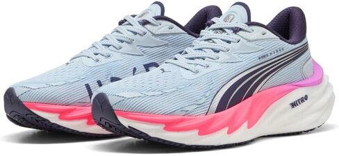 PUMA Womens X Hyrox Velocity Nitro Running Sneakers Shoes - Grey in Kuwait
