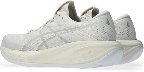 ASICS Women's Gel-Cumulus 28 Running Shoes, 7.5, Cream/Glacier Grey in Kuwait
