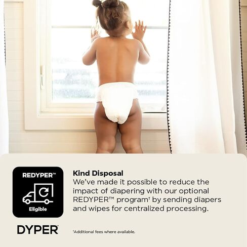 DYPER Toddler Training Pants 4T-5T for Boys & Girls Hypoallergenic,Unscented, Plant-Based & Perfect for Sensitive Skin, Leakproof Potty Training Pants for Day & Overnight Protection in Kuwait