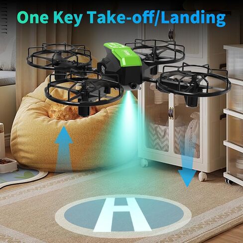 LE-IDEA IDEA9 Assembled Drone with Competition Model | RC Quadcopter, 3 Speed Modes Headless Mode, Propeller Protection, 2 Batteries, Educational Aircraft for Adults in Kuwait