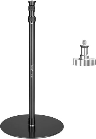 YP-400 Light Stand, 80" Monopod for Camera, LED Light, Heavy Duty Aluminum Alloy 36mm Tubes Metal Round Base with 1/4" Screw, 3/8" Screw & Light Mount Adapter in Kuwait